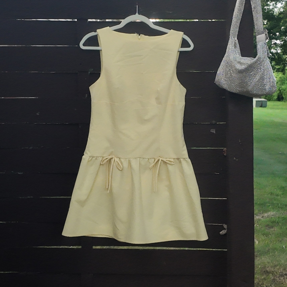 Love, Fire Yellow Mini Dress